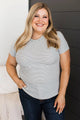 Thread & Supply Lucky Moves Striped Top- Cream & Dusty Navy