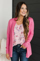 Many Reasons Lightweight Cardigan- Pink