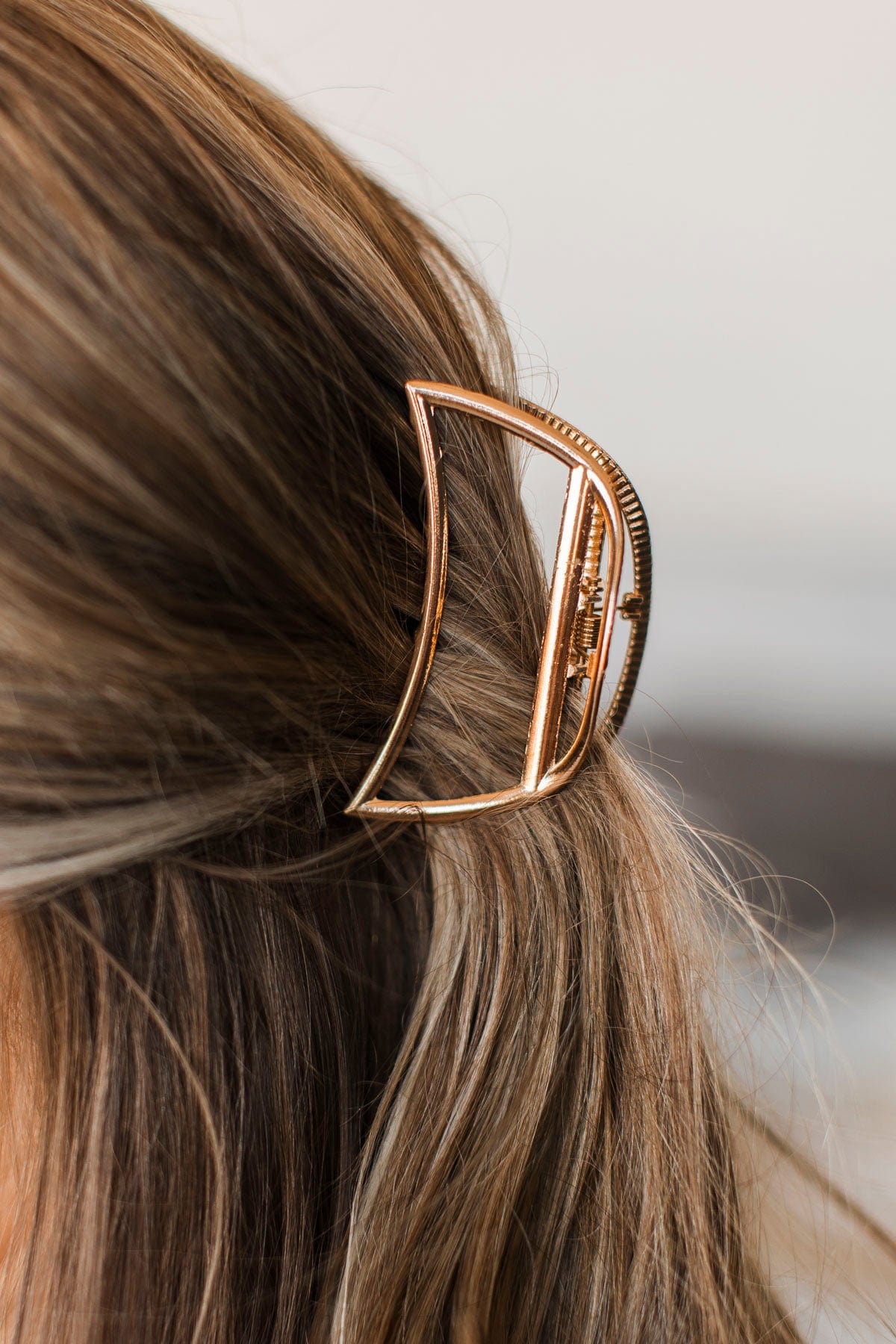Have All You Want Claw Hair Clip- Gold