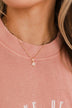 Too Many Chances Pendant Necklace- Gold