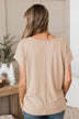 Wrapped Around Your Finger Knit Top- Oatmeal