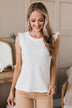 Late Night Romance Knit Top- Ivory