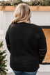 Watch Them Swoon Knit Sweater- Black