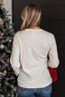 "Premium Hot Cocoa" Graphic Top- Cream