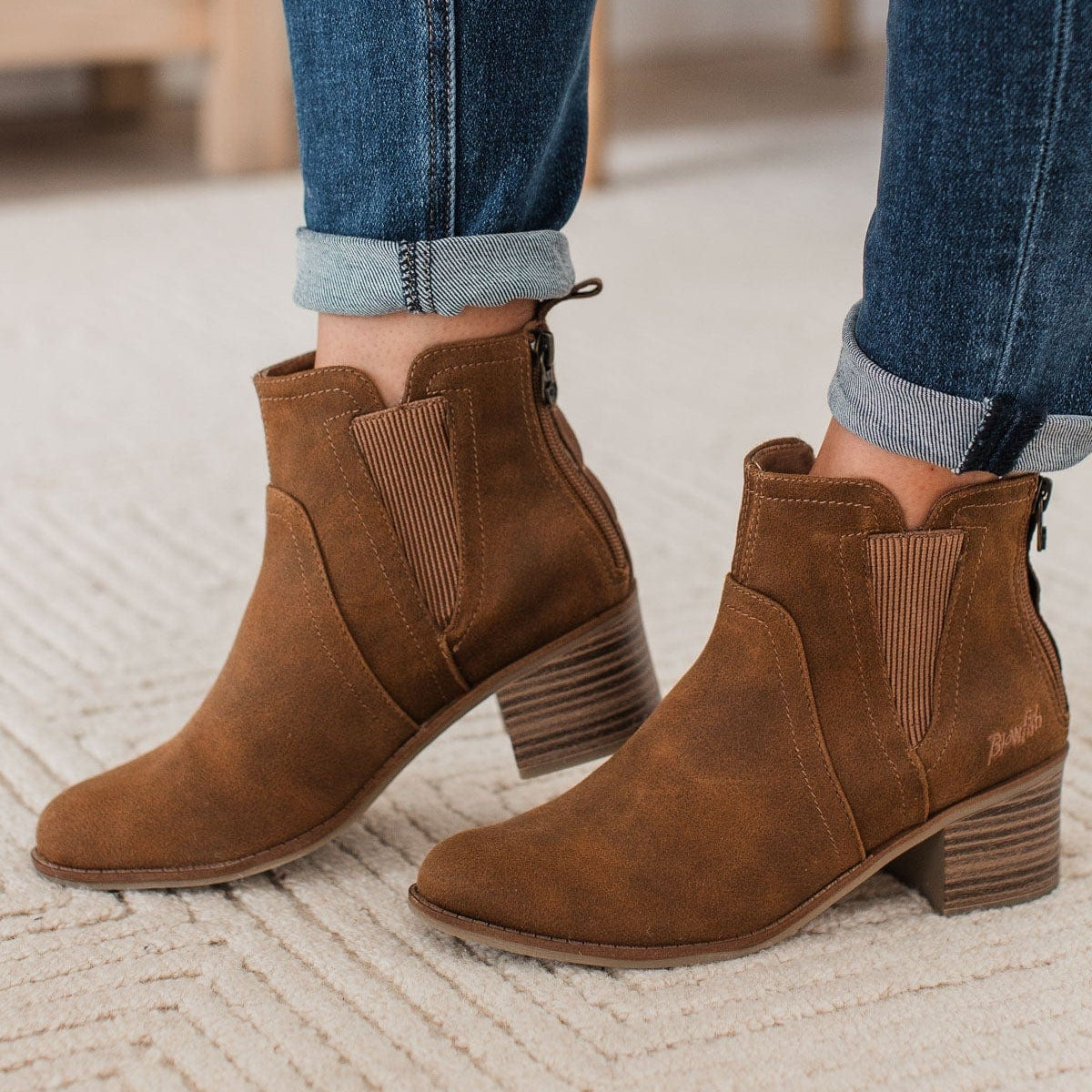 Blowfish Beam Boots- Rust – The Pulse Boutique