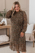 Perfect Prairies Floral Maxi Dress- Olive