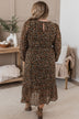 Perfect Prairies Floral Maxi Dress- Olive