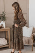 Perfect Prairies Floral Maxi Dress- Olive