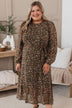 Perfect Prairies Floral Maxi Dress- Olive