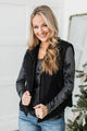Stunning Views Puffer Vest- Black
