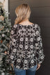 Ready For A Challenge Floral Blouse- Black