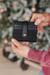 In My Sights Card Wallet- Black