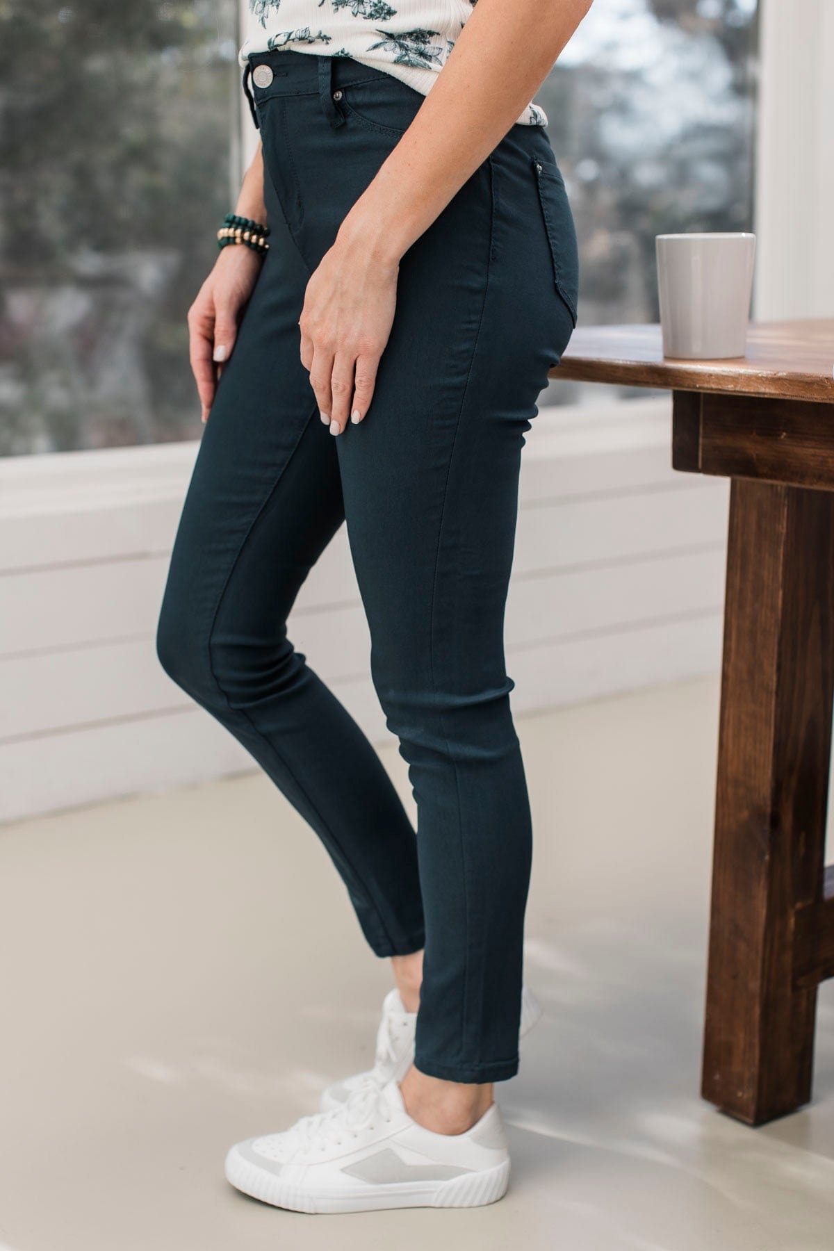 YMI Mid-Rise Jeggings- Constance Wash