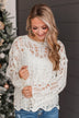 Sweetest Thing Knit Sweater- Ivory