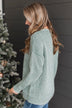 Nothing Sweeter Knit Sweater- Olive