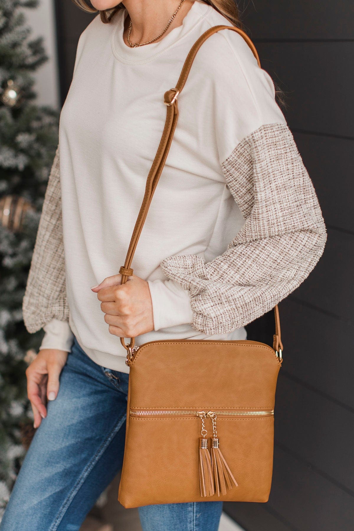 Small Crossbody purse Shoulder Bag wide strap - Casual Chic Boutique