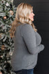 Guaranteed Smiles Knit Top- Grey