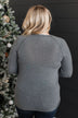 Guaranteed Smiles Knit Top- Grey