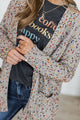 Wondrous Feelings Popcorn Cardigan- Dusty Grey