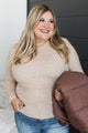 Miles Between Us Long Sleeve Top- Oatmeal