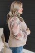 Simply Darling Puff Sleeve Top- Taupe