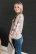 Simply Darling Puff Sleeve Top- Taupe