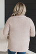 Don't Be Fooled Waffle Knit Button Top- Light Taupe