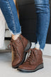 Blowfish City Ankle Boots- Rust Redwood