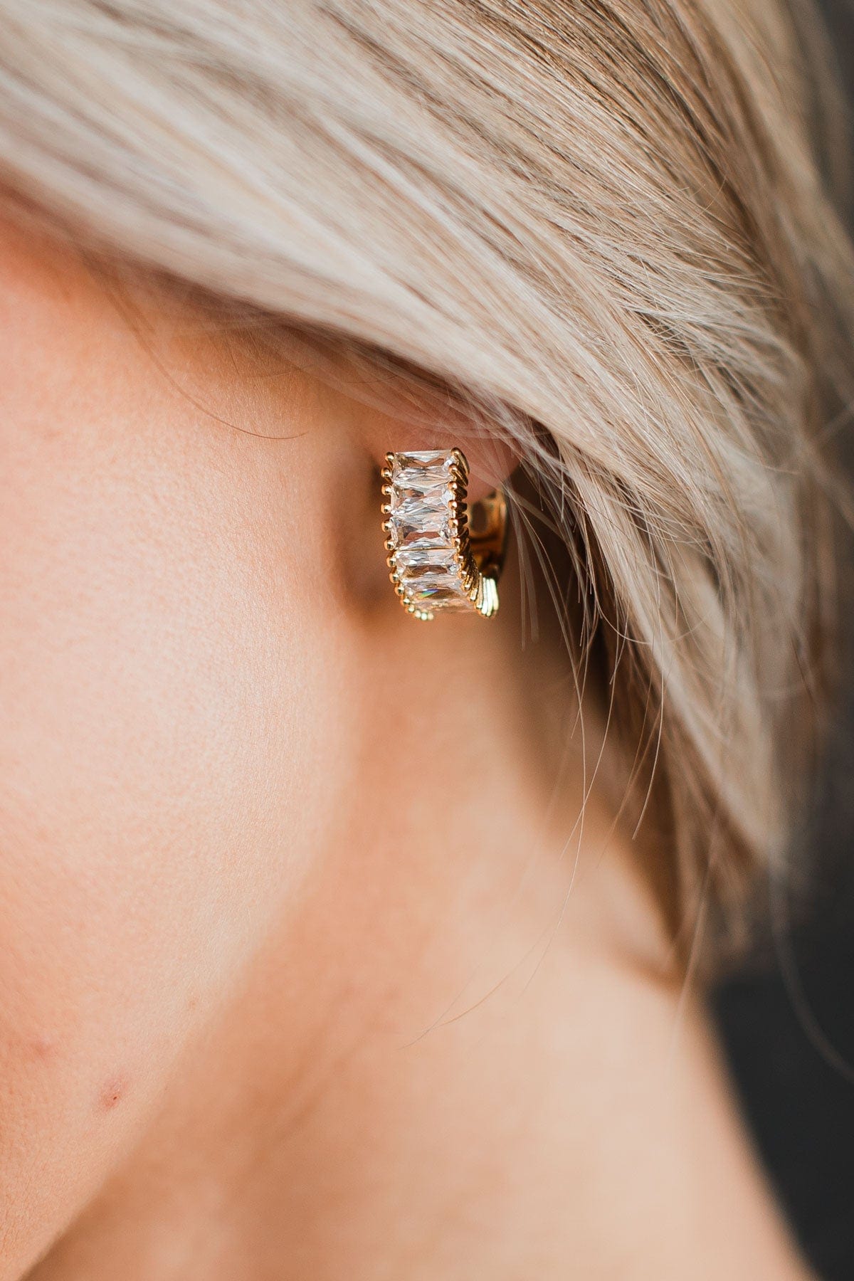 Endless Elegance Hoop Earrings- Gold