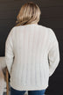 Pique Your Interest Knit Sweater- Ivory