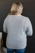 Chilling In Autumn Knit Top- Heather Grey