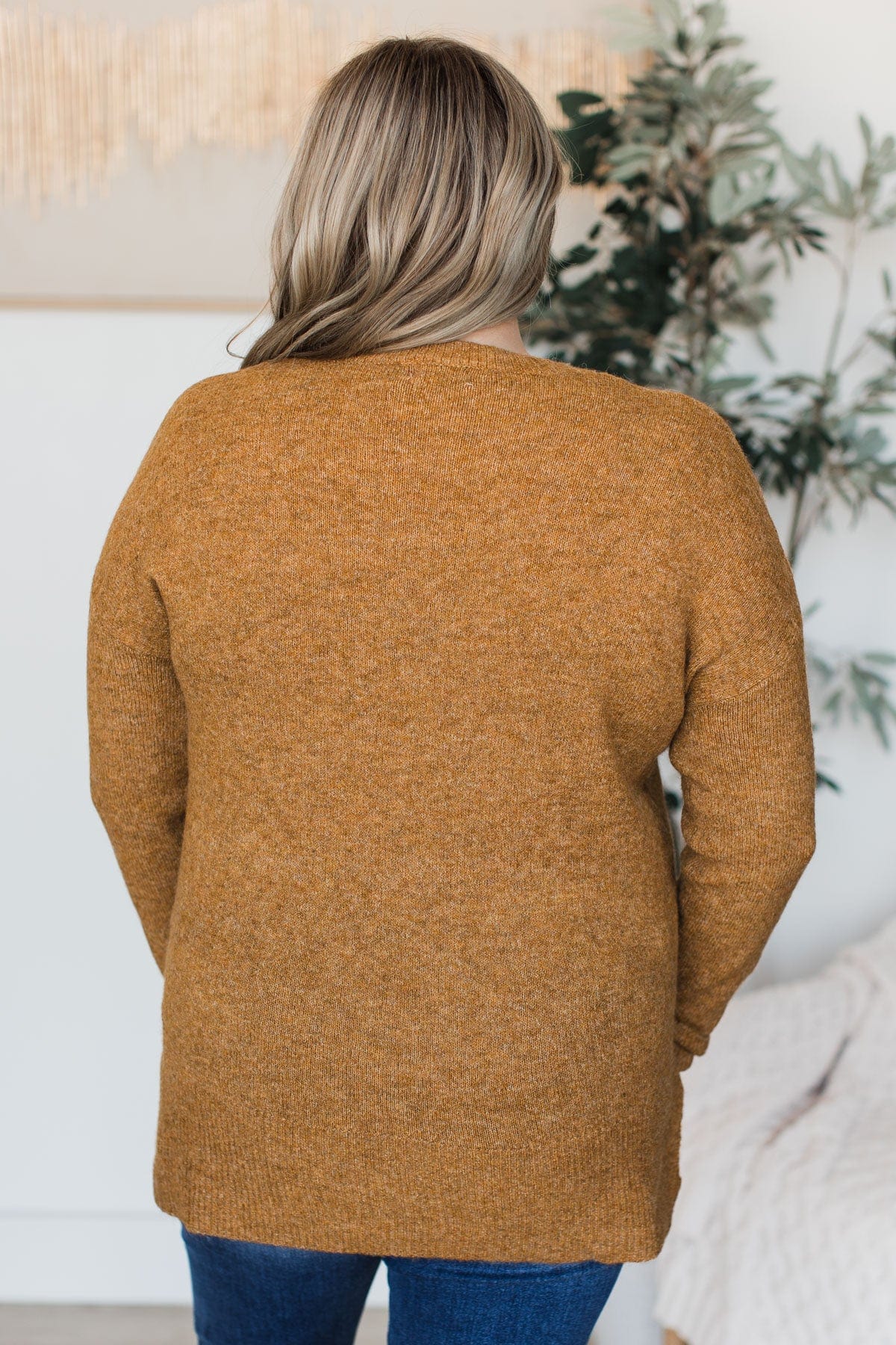 Sweet Harmony Knit Sweater- Camel