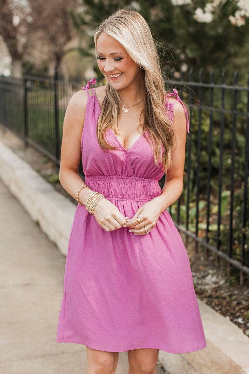 orchid pink dress Pink One Shoulder Mermaid Gown With 3D Flower