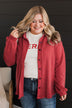 Anything But Average Button Top- Red & White Buffalo Plaid