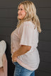 Nights In Nashville Graphic Tee- Light Pink