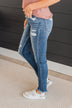 Vervet Distressed Skinny Jeans- Pearl Wash