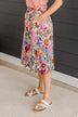 Irreplaceable Feeling Floral Skirt- Cream