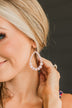 Loving The Look Teardrop Earrings- Pink
