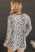 Memorable Love Leopard Print Cardigan- Cream
