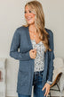 Can't Resist This Knit Cardigan- Denim