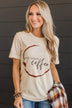 "But First, Coffee" Graphic Tee- Cream