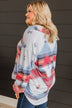 Weekend Out West Aztec Button Top- Cream