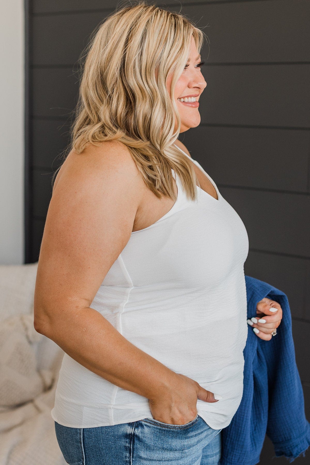 Endless Endearments Tank Top- Off-White