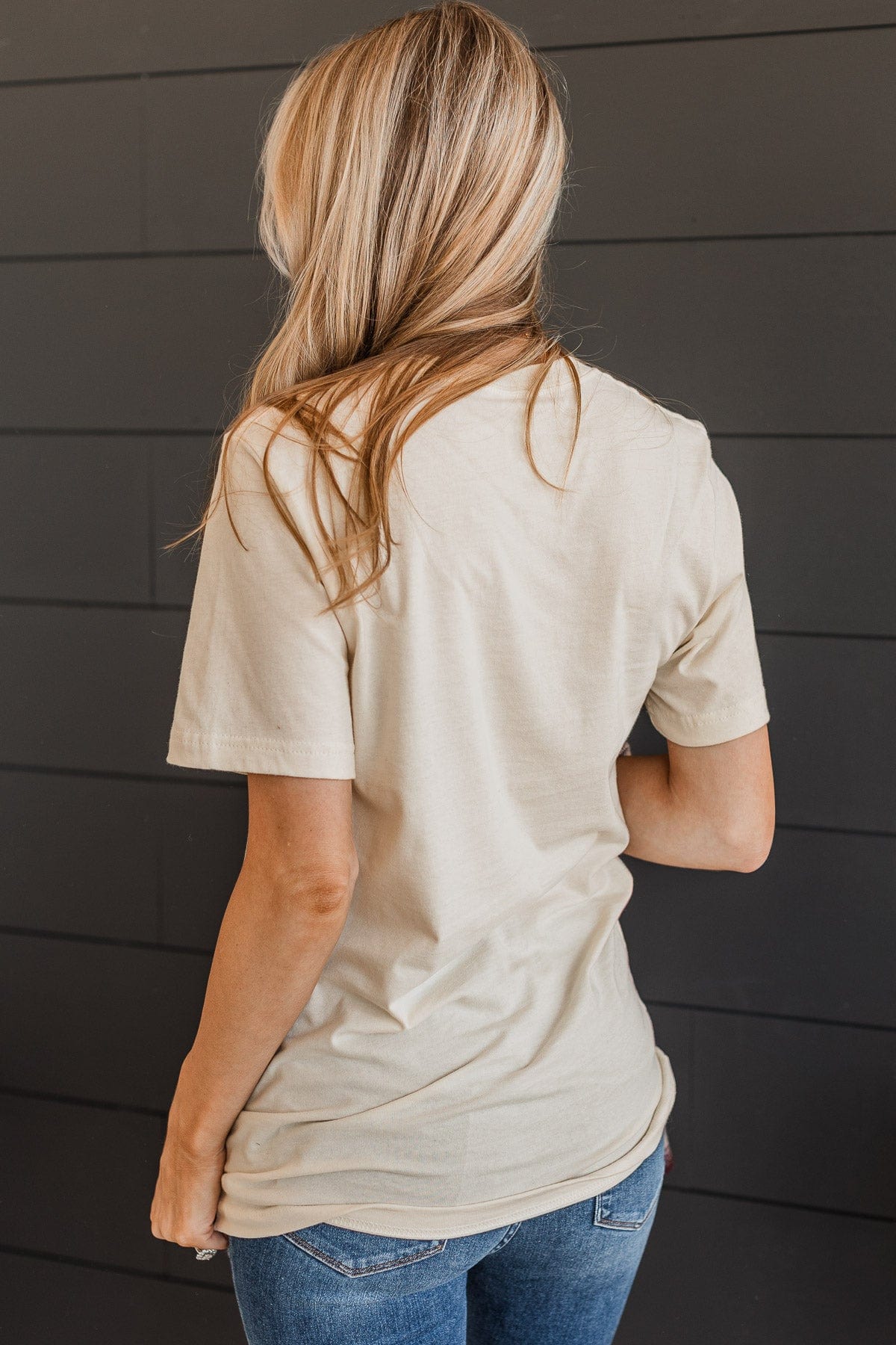 "But First, Coffee" Graphic Tee- Cream