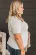 Pretty Pumpkins Graphic Tee- Light Heather Grey
