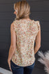 Hold You Near Floral Top- Ivory