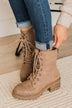 Blowfish Leith Boots- Almond Redwood