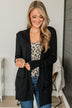 Can't Resist This Knit Cardigan- Black