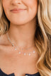 Brightest Stars 2-Tier Necklace- Silver