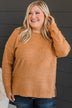 Watch Them Swoon Knit Sweater- Camel